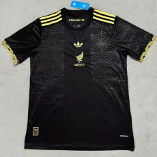 25-26 Mexico Gold Cup Black Fans Soccer jersey *刺绣版