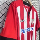 2011-2012 Bilbao Home Retro Soccer Jersey *带章