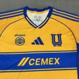 25-26 Tigres UANL Home Long sleeve Soccer Jersey (长袖)