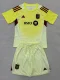25-26 Los Angeles Light Yellow GoalKeeper Kids Soccer Jersey