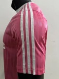 2025 AD Casual Pink Player Version Training shirts*三叶草