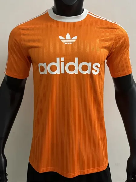 2025 AD Casual Orange Player Version Training shirts *三叶草