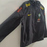 25-26 Brazil Black Windbreaker