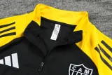 25-26 Atletico Mineiro Black Half Pull Tracksuit (半拉链)