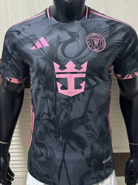 25-26 Inter Miami Grey Black Special Edition PlayerVersion Soccer Jersey