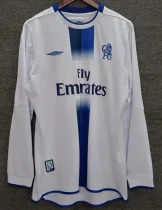 2003-2005 CHE Away Retro Long Sleeve Soccer Jersey(长袖)