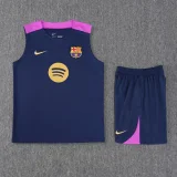 25-26 BAR Royal blue Tank top and shorts suit