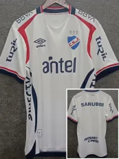 25-26 Club Nacional Home White Fans Soccer Jersey
