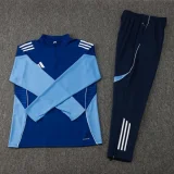 2025 AD Fancy blue Half Pull Tracksuit #06(半拉链)