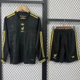 25-26 Mexico Gold Cup Black Long sleeve Kids Soccer Jersey (长袖)