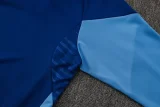 2025 AD Fancy blue Half Pull Tracksuit #06(半拉链)