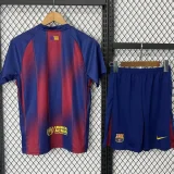 25-26 BAR Red Home Kids Soccer Jersey