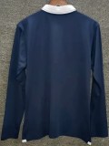 2014 France Home Long sleeve Retro Soccer Jersey (长袖)