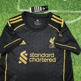 25-26 LIV Black Kids Soccer Jersey