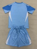 25-26 Austin Fc Blue GoalKeeper Kids Soccer Jersey
