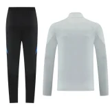 2025 AD Grey Half Pull Tracksuit #AB08 (半拉链)