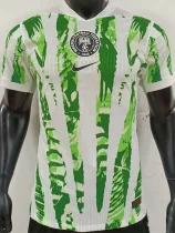 25-26 Nigeria Green White Player Version Soccer Jersey