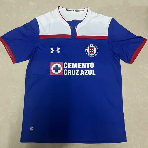 2014-2015 Cruz Azul Home Retro Soccer Jersey