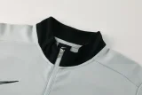 2025 NK Grey Half Pull Tracksuit #NB09 (半拉链)