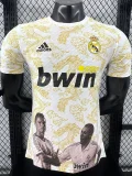 25-26 RMA White Yellow Special Edition Player Version Training shirts