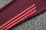 25-26 Bayern Brown Red Polo Tracksuit