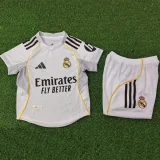 25-26 RMA Home Kids Player Version Soccer Jersey (球员重装)