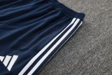 2025 AD Royal blue Half Pull Tracksuit #07(半拉链)