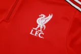25-26 LIV Red Half Pull Tracksuit #B2509(半拉链)