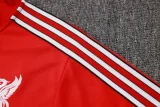 25-26 LIV Red Half Pull Tracksuit #B2509(半拉链)