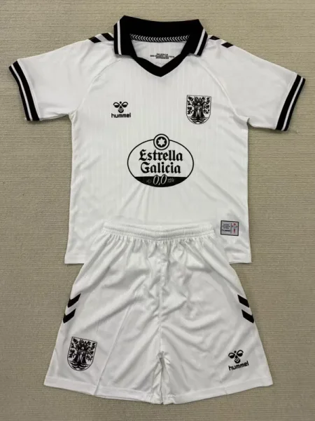 25-26 Celta White GoalKeeper Kids Soccer Jersey