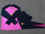25-26 BAR Purple Half Pull Tracksuit #B2504(半拉链)