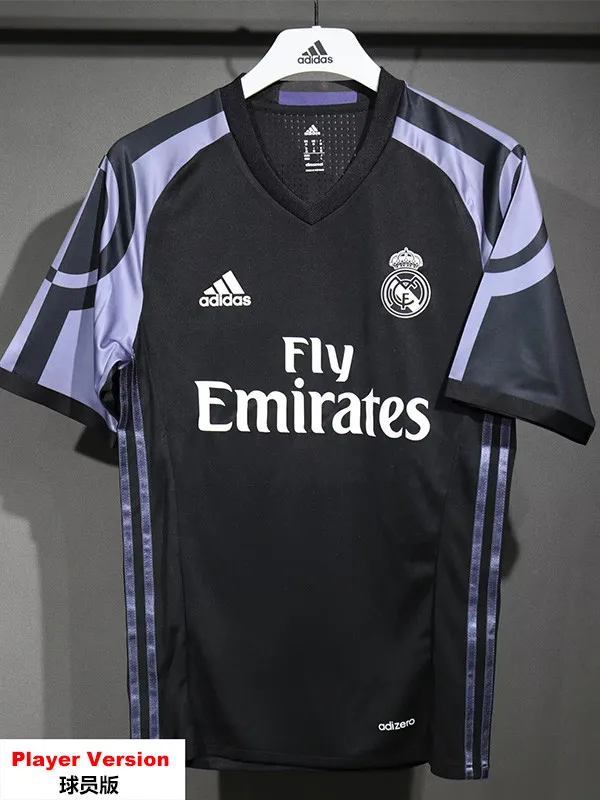 US$ 21.00 - 2016-2017 RMA Away Player Version 球员Retro Soccer Jersey ...