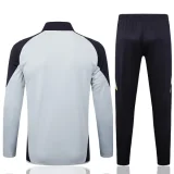 25-26 JUV Grey Black Jacket Tracksuit #A879