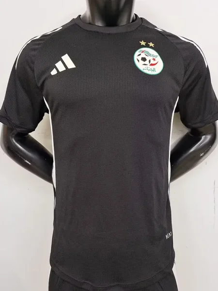 25-26 Algeria Black Player Version Training Shirts #A38