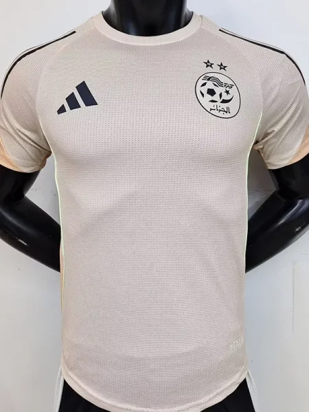 25-26 Algeria Khaki Player Version Training shirts #A38卡其