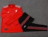 25-26 LIV Red Half Pull Tracksuit #B2509(半拉链)