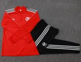 25-26 Flamengo Red Half Pull Tracksuit #B2510(半拉链)