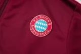 25-26 Bayern Jujube red Jacket Tracksuit #A2506