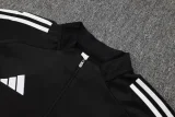 25-26 RMA Black Half Pull Tracksuit #B2501(半拉链)