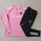 25-26 Inter Miami Pink Half Pull Tracksuit #B2523(半拉链)