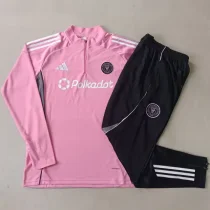 25-26 Inter Miami Pink Half Pull Tracksuit #B2523(半拉链)