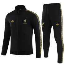 25-26 Mexico Black Jacket Tracksuit
