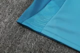 25-26 Flamengo Blue Half Pull Tracksuit (半拉链)