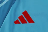 25-26 Flamengo Blue Kids Half Pull Tracksuit (重装)(半拉链)