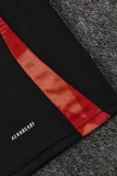 25-26 Internacional Black Kids Half Pull Tracksuit (童装)(半拉链)