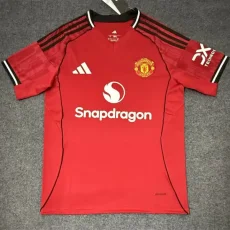 25-26 Man Utd Home Fans Soccer Jersey