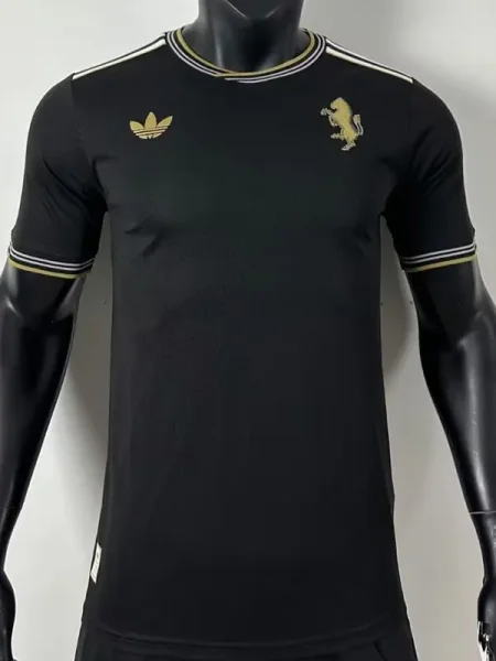 25-26 JUV Black Player Version Soccer Jersey