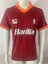 1983-1984 Roma Home Retro Soccer Jersey