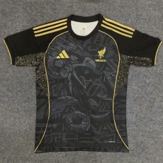 25-26 Mexico Black Special Edition Training shirts *蛇鹰