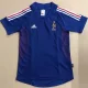2002 France Home Retro Soccer Jersey